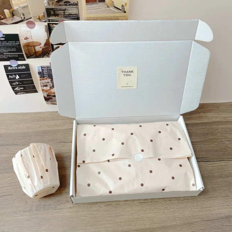Custom Printed Tissue Paper | Logo Wrapping Paper for Packaging