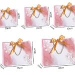 Custom Ribbon Gift Paper Bags | Luxury Printed Shopping Bags Manufacturer