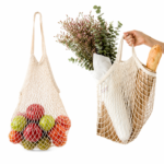 Custom Cotton Mesh Bags for Shopping & Sustainable Packaging