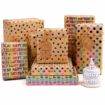 Custom Birthday Wrapping Paper Manufacturer | Kraft Gift Packaging