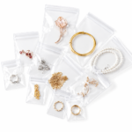 Custom Clear Zip Lock Bags for Jewelry Packaging | Resealable PE Storage Bags