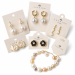 Custom Jewelry Display Cards | Premium Paper Jewelry Packaging Cards with Logo